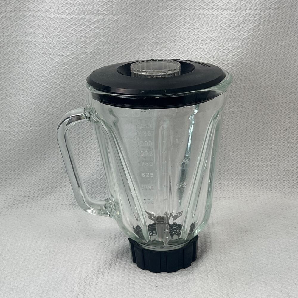 Oster Osterizer Compatible 5 Cup Glass Blender Jar Lid Blade Base Complete